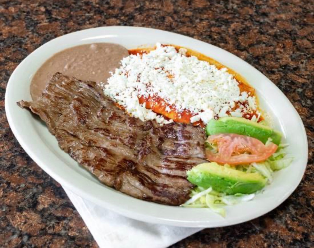 Jalisco's appetizer plate